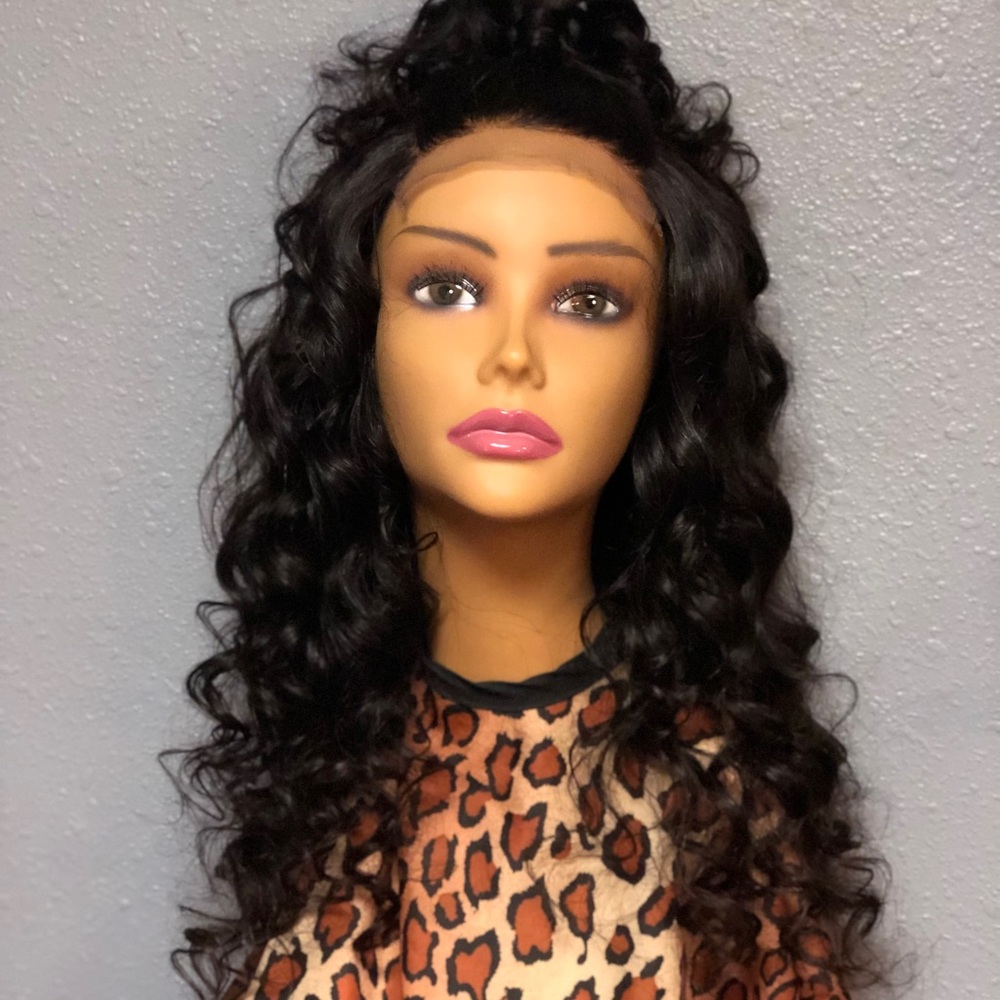 100% human hair Brazilian wig
